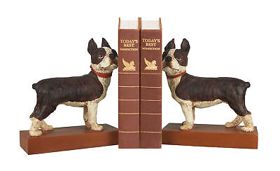 Alcott Hill Boston Terrier Book Ends Set of 2