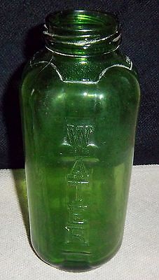 40 OZ GREEN GLASS WATER/JUICE BOTTLE #E-2303 NO LID