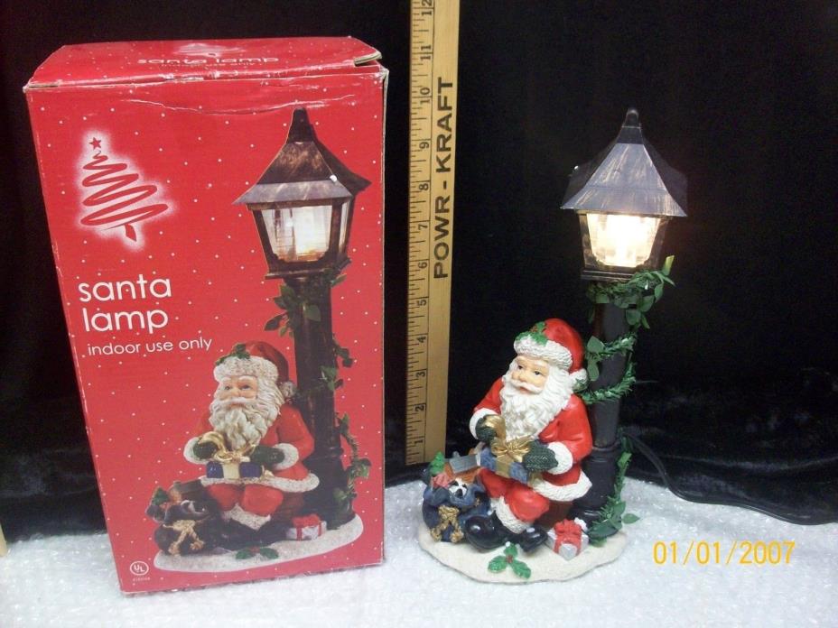 Christmas Santa Bag of Toys Figure Lamp Night Light Decor Bed Bath & Beyond