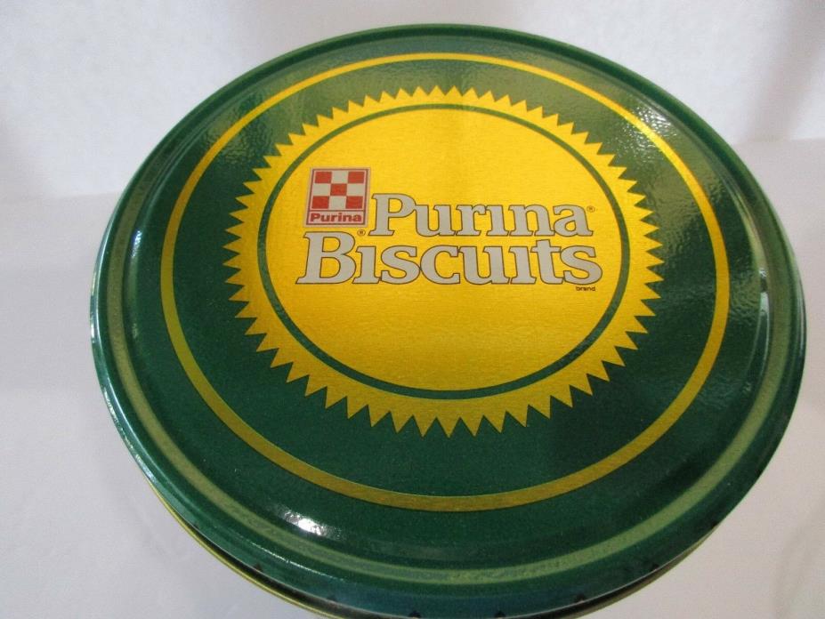 Purina Biscuits Metal Tin 8