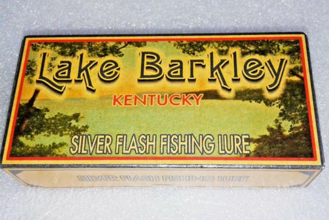 Lake Barkley fishing lure box Kuttawa Kentucky lake house cabin decoration #1