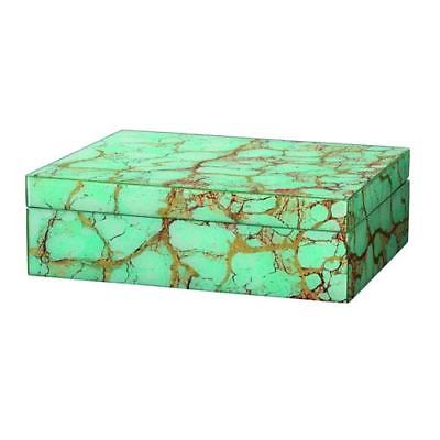 Jamie Young Company Turquoise Pebble Box - 7BOX-TUPB