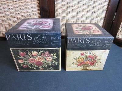 Decorative Bob's Boxes Kimberly Poloson Fleur Belle Nesting Boxes