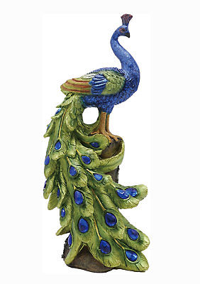 Bloomsbury Market Messerly Decorative Peacock Figurine