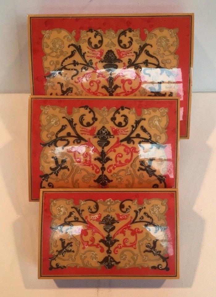 Vintage Sorrento Italy Inlaid Wood 3 Nesting Boxes_A. Gargiulo & Jannuzzi *RARE*