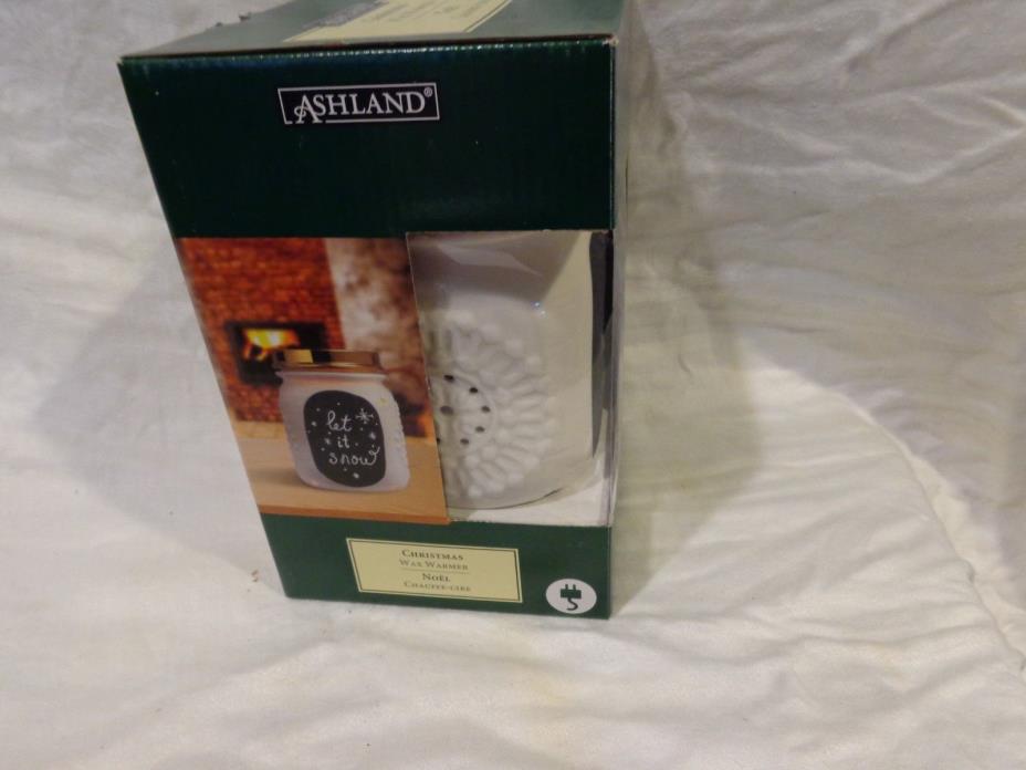 Ashland Electric Wax Warmer Set Christmas Candle Collection Warmer New in Box