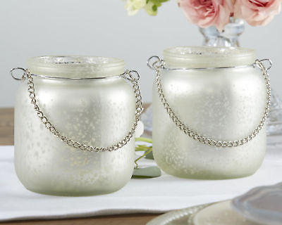 Kate Aspen Glass Lantern Set of 12