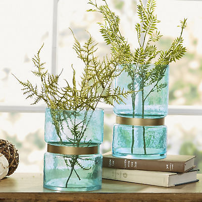 Wrought Studio Glass/Metal Hurricane