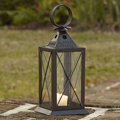 Charlton Home Glass/Metal Lantern