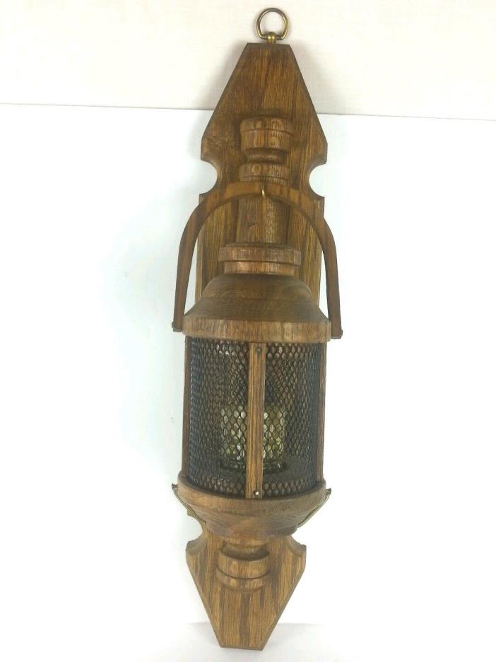 Wooden Lantern Votive Candle Holder 22