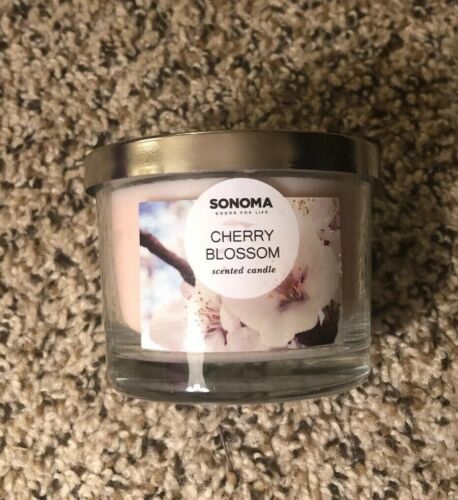 Sonoma 4.8 Ounce 1 wick candle, Cherry Blossom Scent