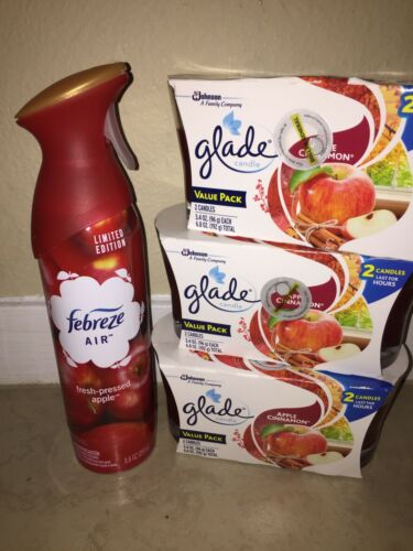 glade apple candle