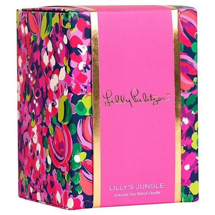 NEW IN BOX - LILLY PULITZER Lilly's Jungle Wild Confetti Scented Soy Candle 8 oz