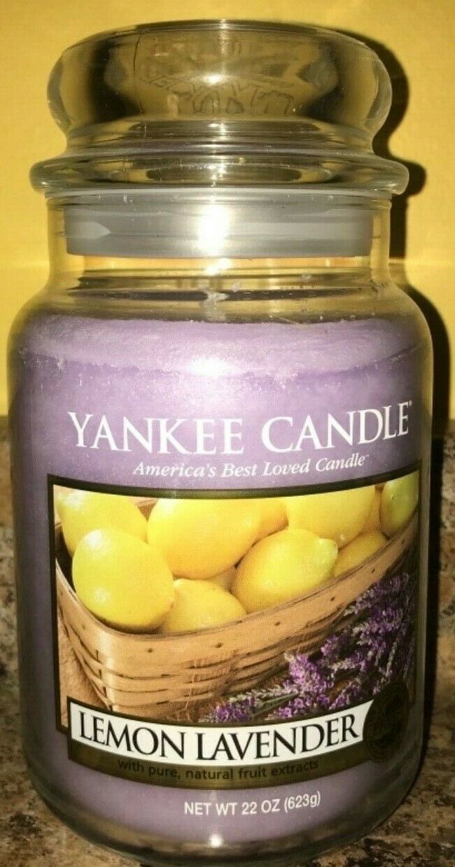 Lemon Lavender Yankee Candle, 22 oz., new