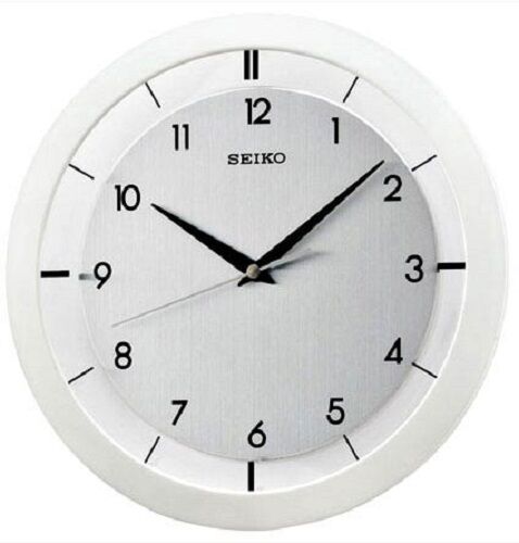 *BRAND NEW* Seiko Round White Wall Clock Watch QXA520WLH