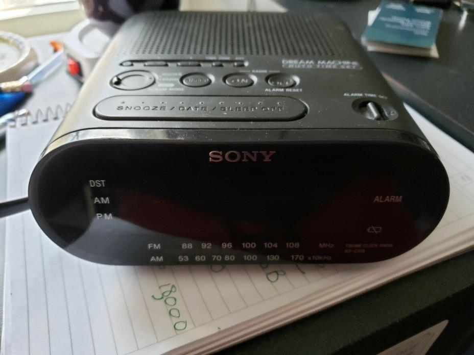 Sony Dream Machine alarm clock radio ICF-C218