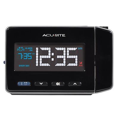 AcuRite 13021 Atomic Projection Alarm Clock with USB Charging
