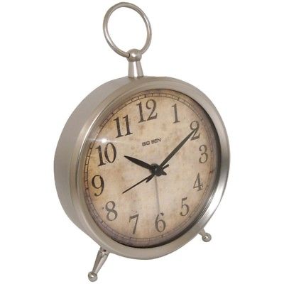 Westclox(R) 49829V Big Ben(R) Tabletop Alarm Clock with Decorative Ring Top