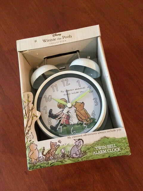 Winnie the Pooh Twin Bell Alarm Clock Barnes Noble Exclusive VHTF Brand New