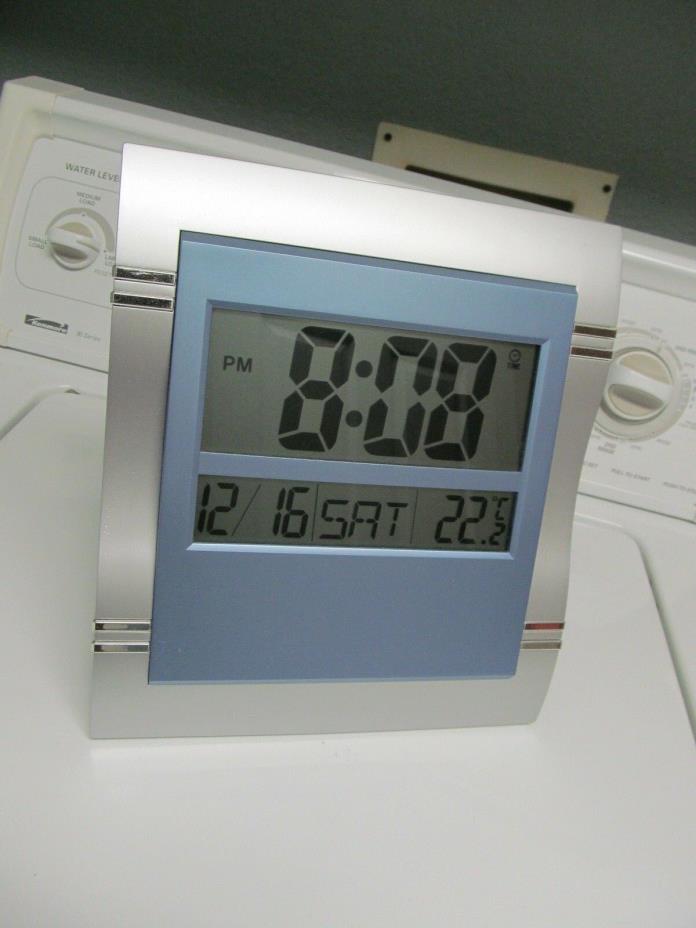Multi function large screen electronic calendar/clock/indoor thermometer/alarm