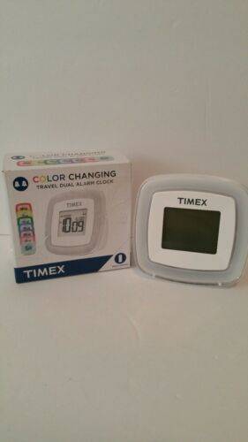 Timex T104WX - Color Changing Dual Alarm Travel Clock