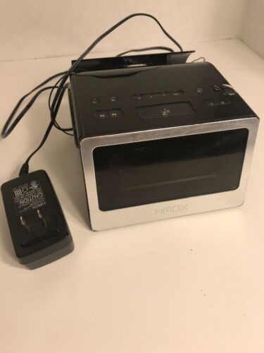 HMDX Audio Flow Docking Station Sound System Alarm Clock HX-B312 *NO REMOTE*