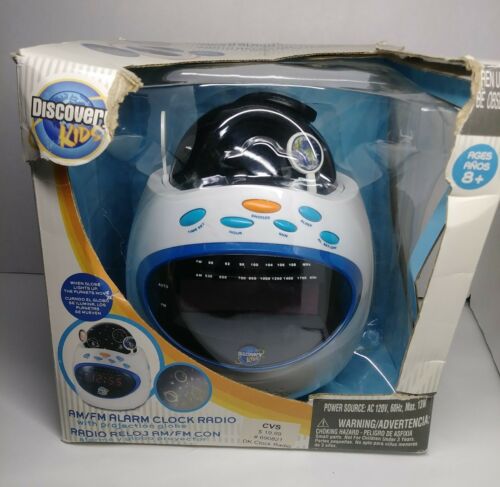 Discovery Kids Projection Clock Radio