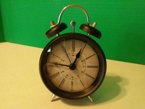 Novelty Simple Europe Roma Style Home Bedroom Decoration Metal Quiet Alarm Clock