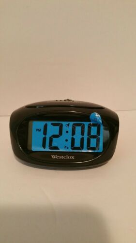 Westclox Digital Traveling Alarm Clock battery operated