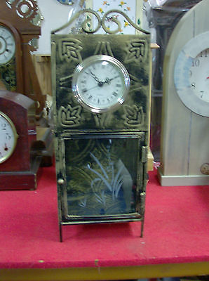 Metal  Desk/Shelve/Mantel Clock  ( Quartz)  (New No Box)