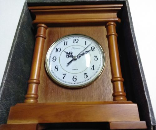 Sky Timer Quartz Solid Oak Clock Fast Free Shipping