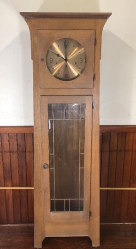 Ethan Allen Mission Style Grandfathers Clock