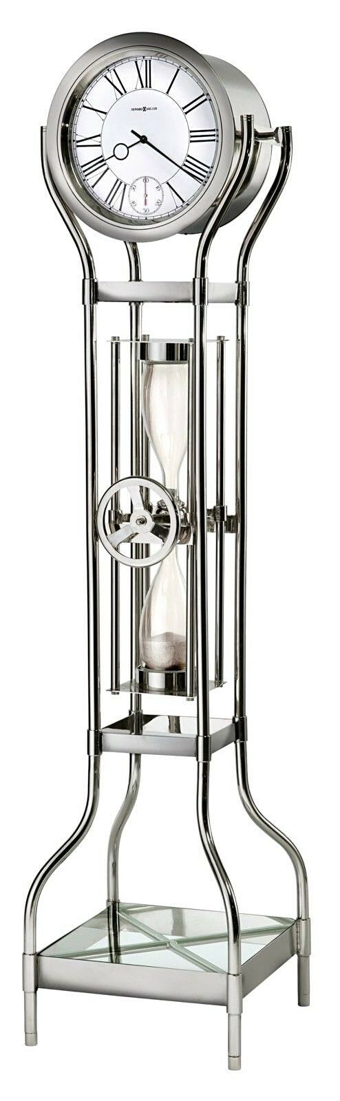 Howard Miller 615-100 Hourglass II - Battery-operated Grandfather Clock - 615100