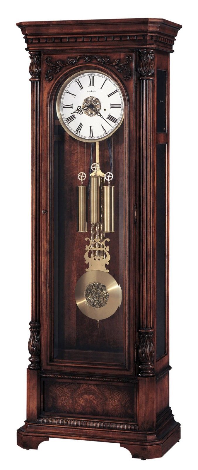 Howard Miller NEW Grandfather Clock Trieste 611-009 Cherry Hardwood Chimes