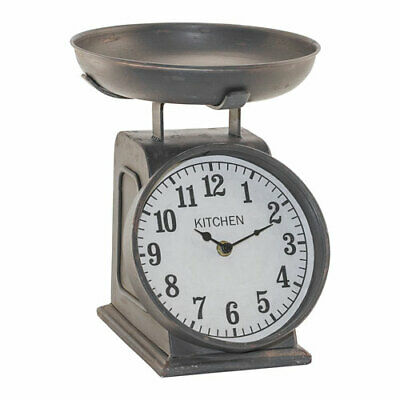 VIP International Metal Table Clock Scale Design - MT2653
