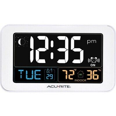 NEW Chaney 13040CA Intelli-Time Clock with Indoor Temperature and USB Charger