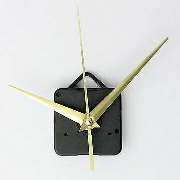 New DIY Gold Hands Quartz Clock Movement Mechanism Parts Tool Set Replacement