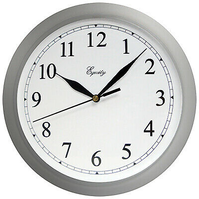 LA CROSSE TECHNOLOGY LTD Wall Clock, Quartz, Battery-Operated, White, 10-In.