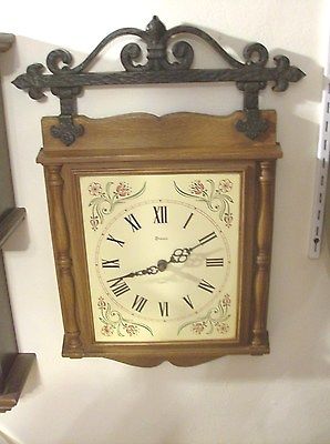 One Large Syroco  Wall Clock  Floor Model Made In U.S.A.