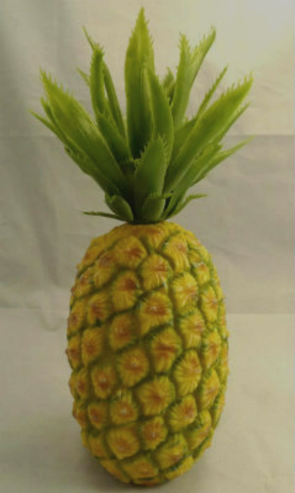 Artificial Fruit Plastic Pineapple Green Williamsburg Christmas Holiday 12