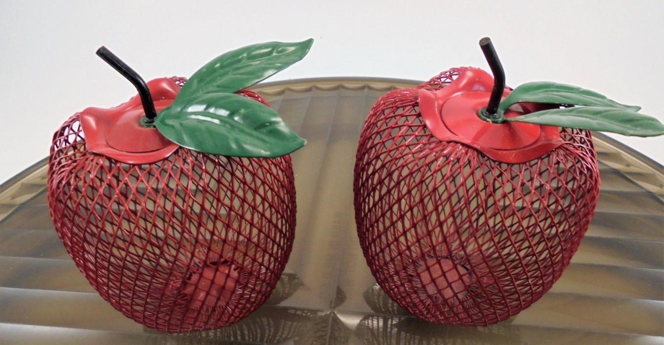 Art  Iron Mesh Fruit Apple - Life size Home Decor