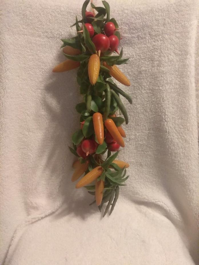 Kitchen Food Vegetables Corn Radish Carrot Green bean handing decor 20