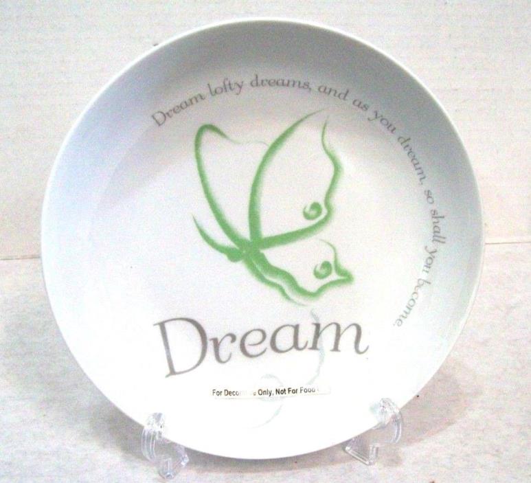 Dream Butterfly Bowl with Plastic Stand, Dream Lofty Dreams,  8