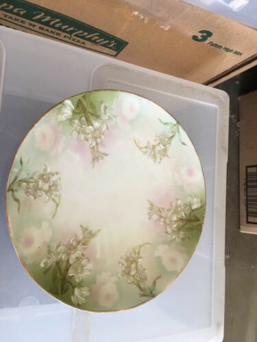 Decorative Flower Plate Made In Austria