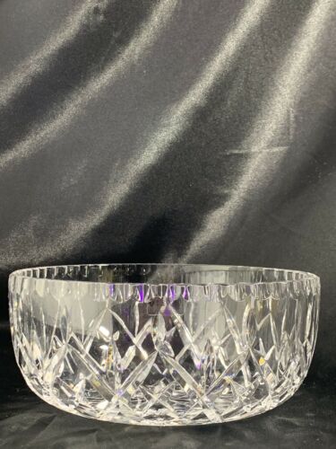 Royal Irish Crystal Centerpiece 24% Lead Cut Crystal Serving Bowl