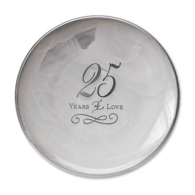 DEMDACO 25th Anniversary Decorative Plate