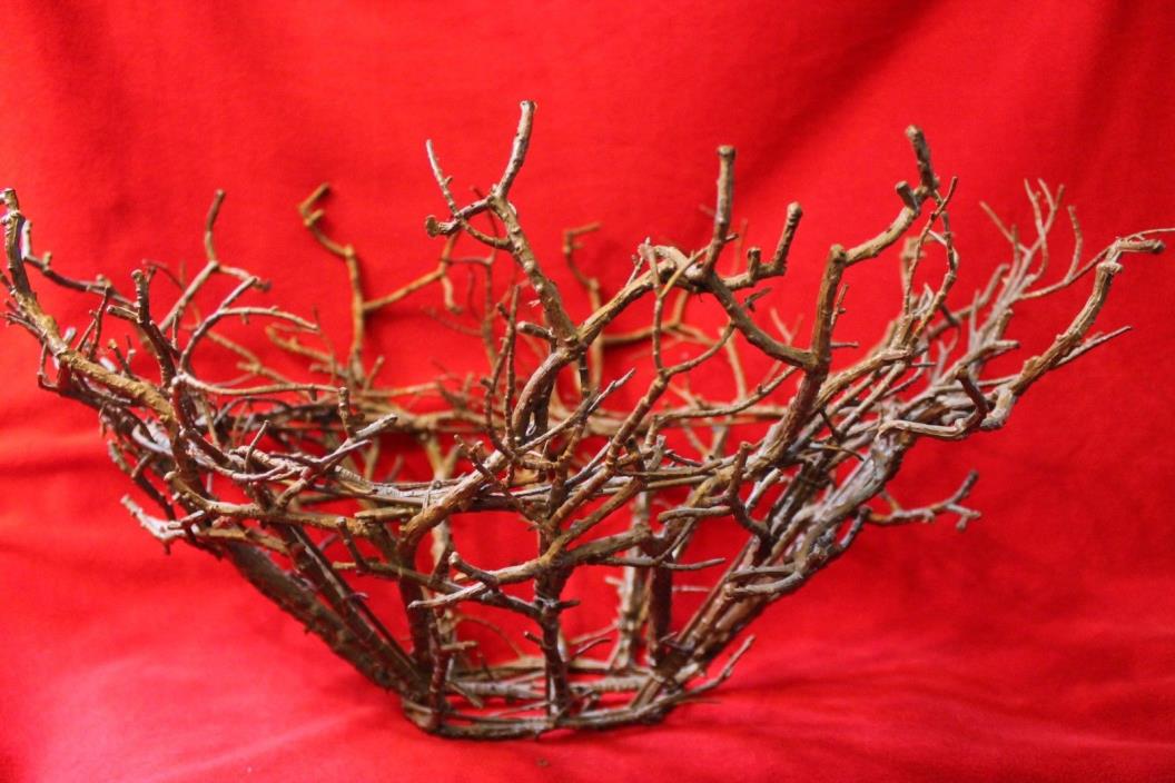 Unique home decor decorative plastic tree branch bowl wedding gothic creepy