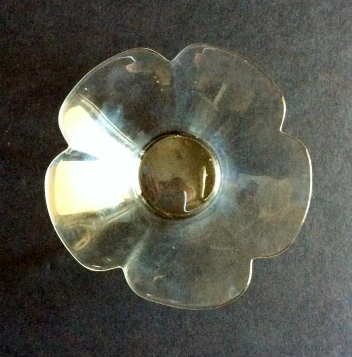 Small Clear Glass Bowl, 5.5