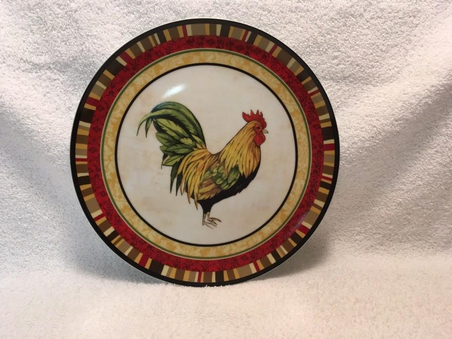 Decorative China Plate Rooster