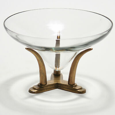 Distinctive Designs Decor Accessories Lead Decorative Bowl with an Tusk Base
